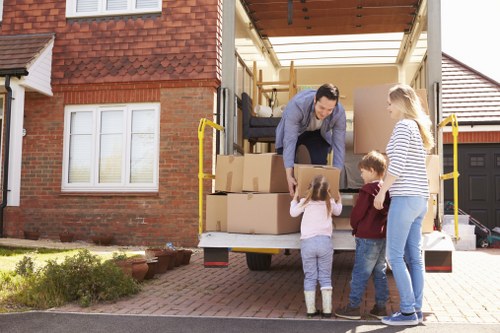 Local moving team handling flat and office transport in West London