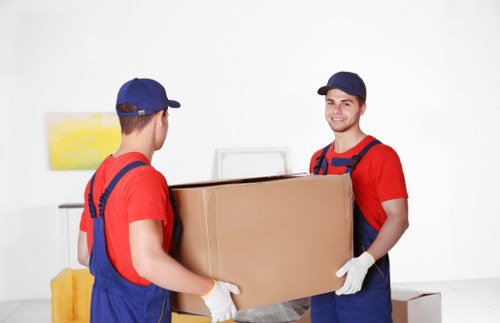 Packing and furniture protection for a home removal in West London