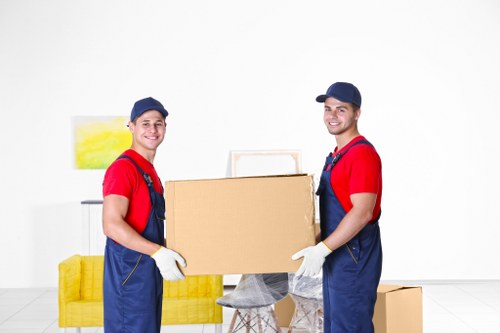 Step-by-step packing and moving process in Holland Park