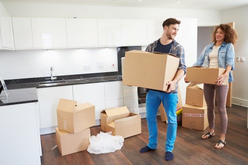 Moving day support for a period property in Holland Park